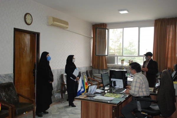 بازدید هیات وزارت علوم 