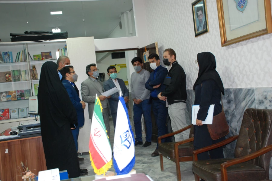 بازدید هیات وزارت علوم 