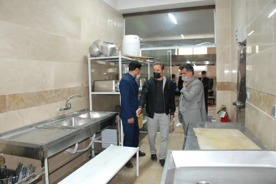 بازدید هیات وزارت علوم 