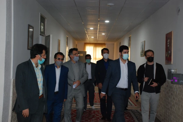 بازدید هیات وزارت علوم 