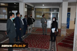 بازدید هیات وزارت علوم 