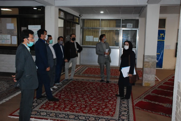 بازدید هیات وزارت علوم 