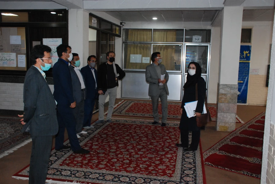 بازدید هیات وزارت علوم 