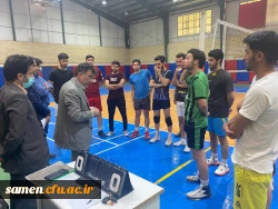 بازدید ریاست دانشگاه از مسابقات پینک پنگ