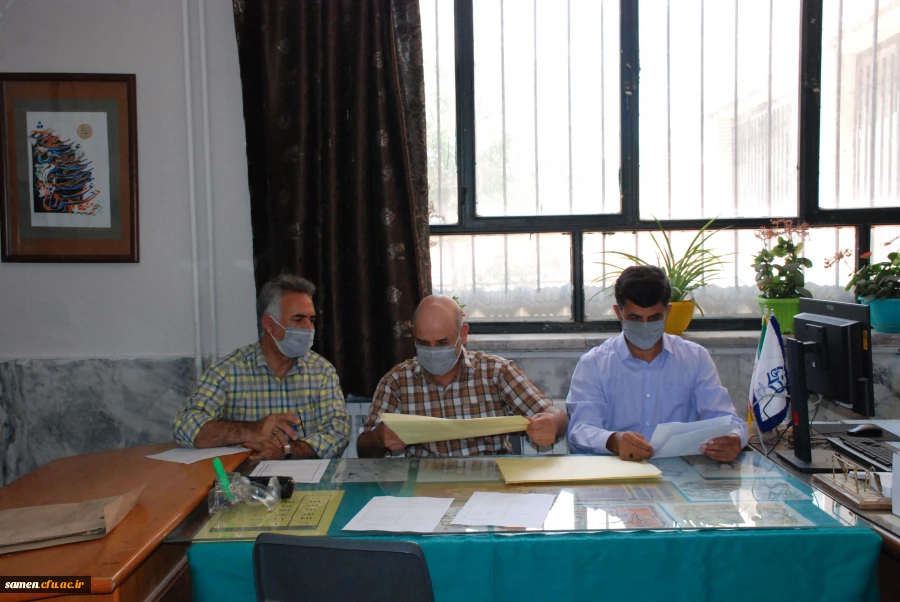 برگزرای امتحانات پایان ترم نیمسال دوم سال تحصیلی 1400-1401 دانشجویان  2