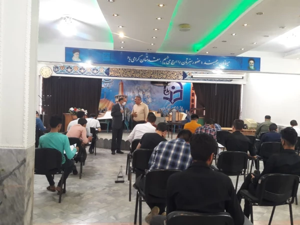 برگزاری امتحانات پایان ترم نیم سال دوم1400-1401 دانشجویان واحددانشگاهی ثامن الحجج (ع) مشهد 