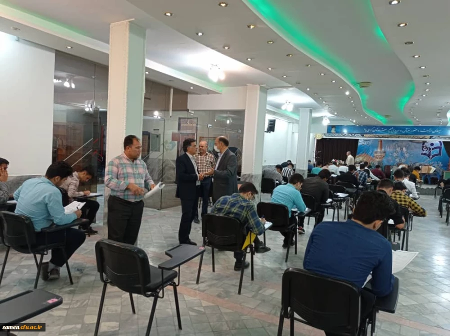 برگزاری امتحانات پایان ترم نیم سال دوم1400-1401 دانشجویان واحددانشگاهی ثامن الحجج (ع) مشهد 