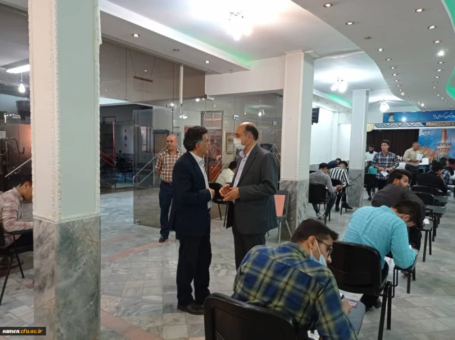 برگزاری امتحانات پایان ترم نیم سال دوم1400-1401 دانشجویان واحددانشگاهی ثامن الحجج (ع) مشهد 