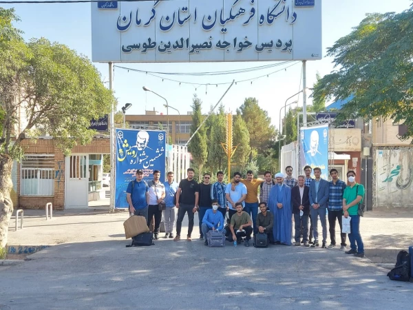 حضور دانشجو معلمان واحد دانشگاهی ثامن الحجج (ع) در ششمین جشنواره رویش  2