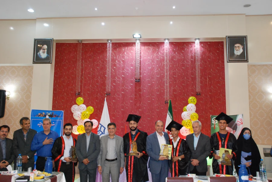 برگزاری مراسم  جشن دانش آموختگی دانشجویان کارشناسی پیوسته ورودی 97 9