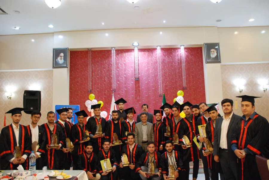 برگزاری مراسم  جشن دانش آموختگی دانشجویان کارشناسی پیوسته ورودی 97 11