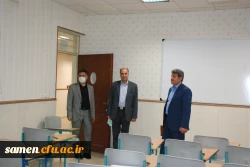 بازدید آقای دکتر موسوی سرپرست معاونت پژوهش و فناوری دانشگاه به همراه آقای دکتر دیمه کار مدیریت امور پردیس های خراسان رضوی در طرح سفیران مهر از واحد دانشگاهی ثامن الحجج(ع) مشهد 2