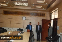 بازدید آقای دکتر موسوی سرپرست معاونت پژوهش و فناوری دانشگاه به همراه آقای دکتر دیمه کار مدیریت امور پردیس های خراسان رضوی در طرح سفیران مهر از واحد دانشگاهی ثامن الحجج(ع) مشهد 3