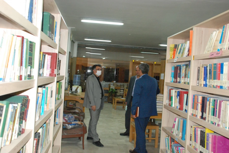 بازدید آقای دکتر موسوی سرپرست معاونت پژوهش و فناوری دانشگاه به همراه آقای دکتر دیمه کار مدیریت امور پردیس های خراسان رضوی در طرح سفیران مهر از واحد دانشگاهی ثامن الحجج(ع) مشهد 4