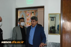 بازدید آقای دکتر موسوی سرپرست معاونت پژوهش و فناوری دانشگاه به همراه آقای دکتر دیمه کار مدیریت امور پردیس های خراسان رضوی در طرح سفیران مهر از واحد دانشگاهی ثامن الحجج(ع) مشهد 5