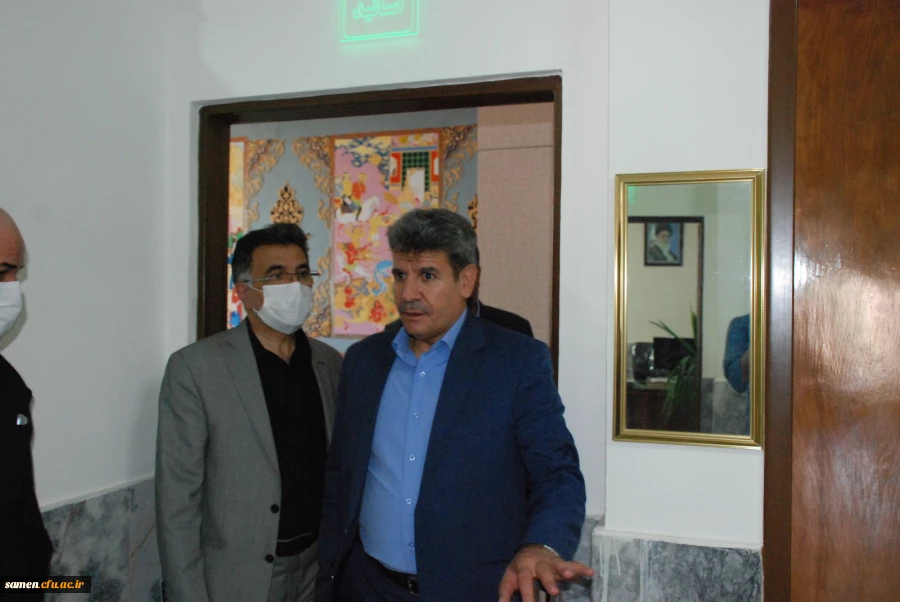 بازدید آقای دکتر موسوی سرپرست معاونت پژوهش و فناوری دانشگاه به همراه آقای دکتر دیمه کار مدیریت امور پردیس های خراسان رضوی در طرح سفیران مهر از واحد دانشگاهی ثامن الحجج(ع) مشهد 5