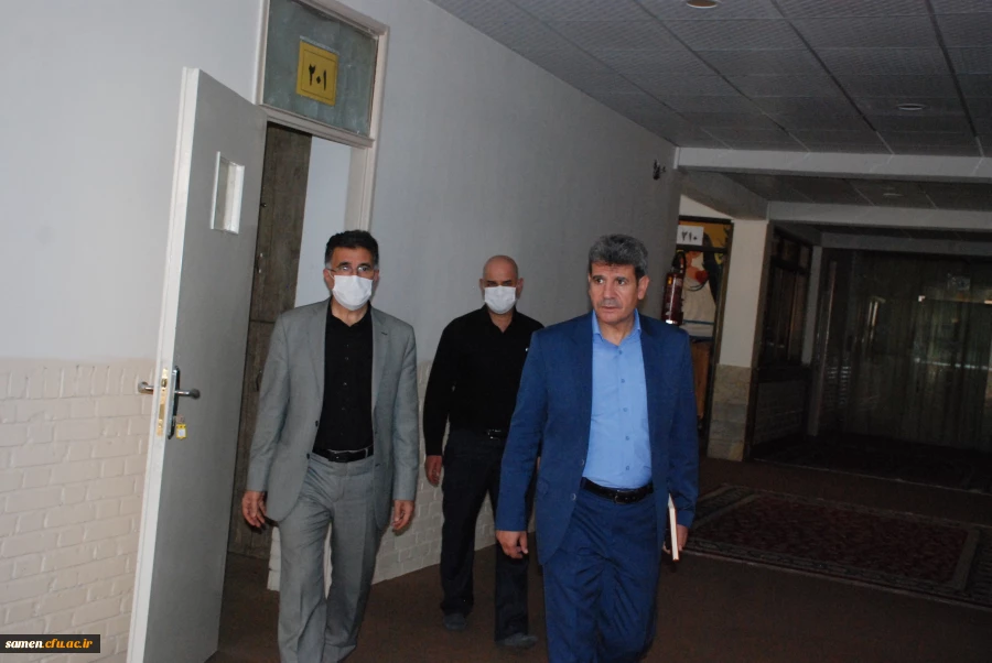 بازدید آقای دکتر موسوی سرپرست معاونت پژوهش و فناوری دانشگاه به همراه آقای دکتر دیمه کار مدیریت امور پردیس های خراسان رضوی در طرح سفیران مهر از واحد دانشگاهی ثامن الحجج(ع) مشهد 7