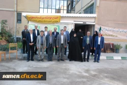 افتتاح و بهره برداری از خوابگاه دانشجویی مرکز ثامن الحجج (ع) توسط دکتر صحرایی رئیس دانشگاه فرهنگیان 7