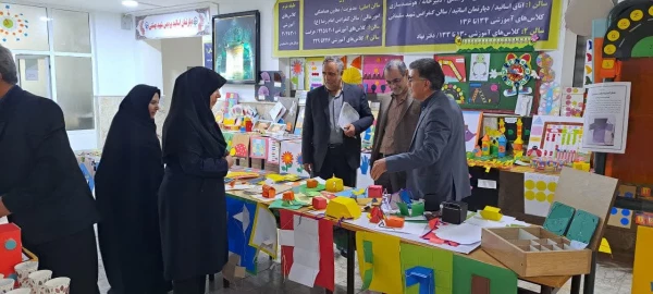 نمایشگاه دستاوردهای دانشجویی دانشجویان دانشگاه فرهنگیان خراسان رضوی 5