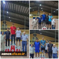 حضور کارکنان دانشگاه فرهنگیان در جمع برترین های مسابقات دو و میدانی  کارکنان ادارات خراسان رضوی 2