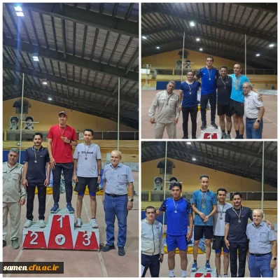 حضور کارکنان دانشگاه فرهنگیان در جمع برترین های مسابقات دو و میدانی  کارکنان ادارات خراسان رضوی