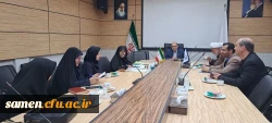 اوّلین جلسه شورای آموزشی_پژوهشی دانشکده علوم انسانی  در سال ۱۴۰۵ برگزار شد. 2