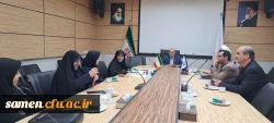 اوّلین جلسه شورای آموزشی_پژوهشی دانشکده علوم انسانی  در سال ۱۴۰۵ برگزار شد. 3